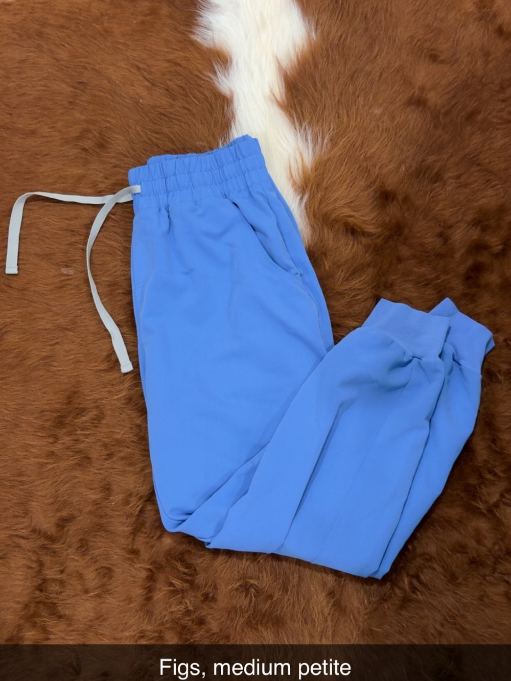 Figs Women's Scrub Jogger Pants in Periwinkle Blue